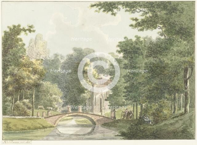 The Velzerbeek estate near Velsen, 1754-1820. Creator: Hermanus Numan.