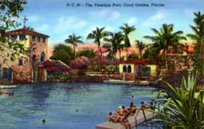 The Venetian Pool, Coral Gables, Florida, USA, 1940