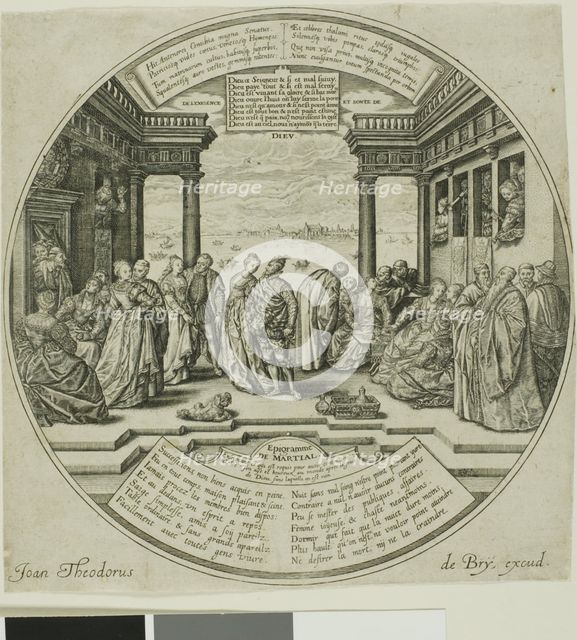 The Venetian Wedding, 1585/1600. Creator: Johann Theodor de Bry.