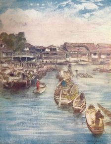 The Venice of Japan c1887, (1901). Artist: Mortimer L Menpes