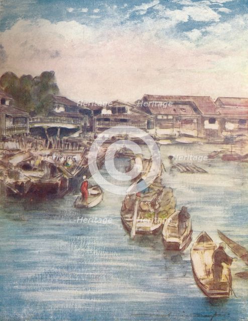 'The Venice of Japan', c1887, (1901). Artist: Mortimer L Menpes.