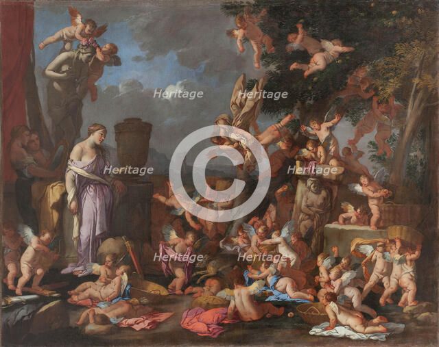 The Venus Festival, Mid-17th century. Creator: Carpioni, Giulio (1613-1678).