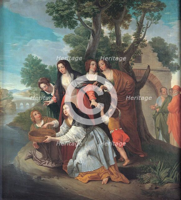 The Vestal Tuccia, Second Half of the 18th cen.. Artist: Corvi, Domenico (1721-1803)