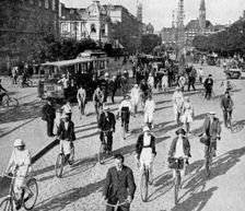 The Vesterbrogade, Copenhagen, Denmark, c1922.Artist: T Larsen