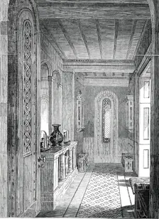 The Vestibule, Lansdown Tower, 1845. Creator: Unknown