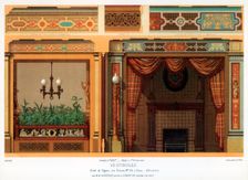 The vestibule of the Hotel du Figaro, Paris, France, 20th century.Artist: G Sanier