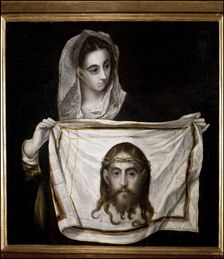 The Veronica with the Holy Face oil by El Greco