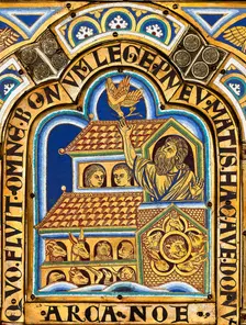 The Verdun Altar: The Noah's Ark , 1181. Creator: Nicholas of Verdun (ca 1130/40-after 1205)