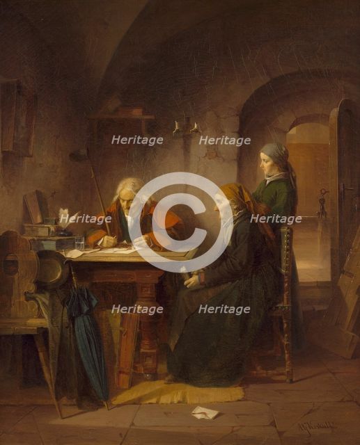 The Verger's Collection, 1866. Creator: Anders Gustaf Koskull.
