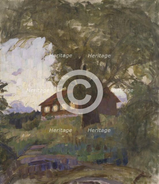 The Verger's House at Tyresö, 1911. Creator: Sven Richard Bergh.
