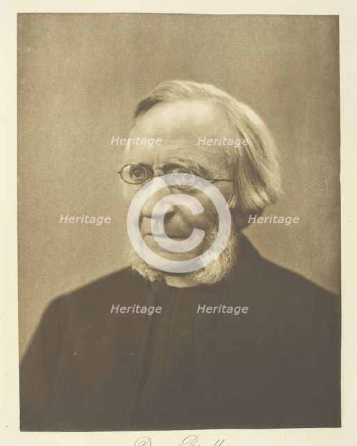 The Very Reverend Dean Bradley, c. 1893. Creator: Henry Herschel Hay Cameron.