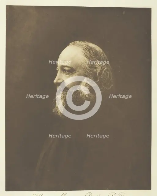 The Very Reverend Dr. Butler (Master of Trinity, Cambridge), c. 1893. Creator: Henry Herschel Hay Cameron.