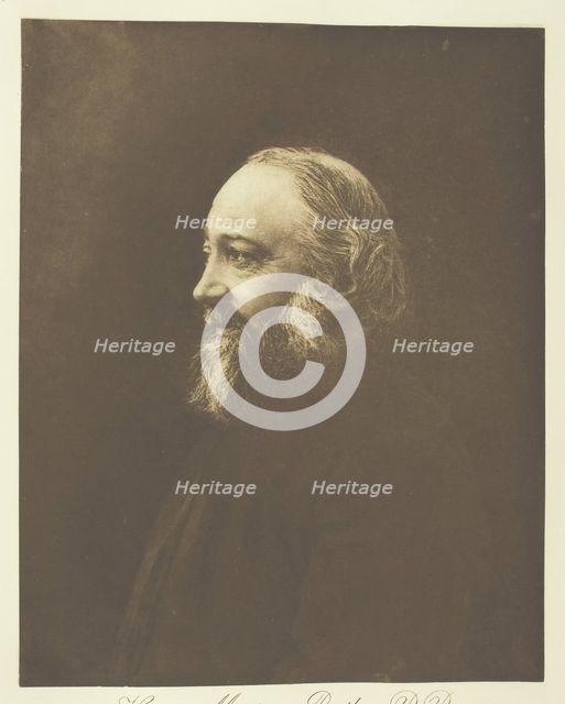 The Very Reverend Dr. Butler (Master of Trinity, Cambridge), c. 1893. Creator: Henry Herschel Hay Cameron.