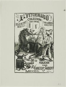 The Veterinarian, n.d. Creator: José Guadalupe Posada