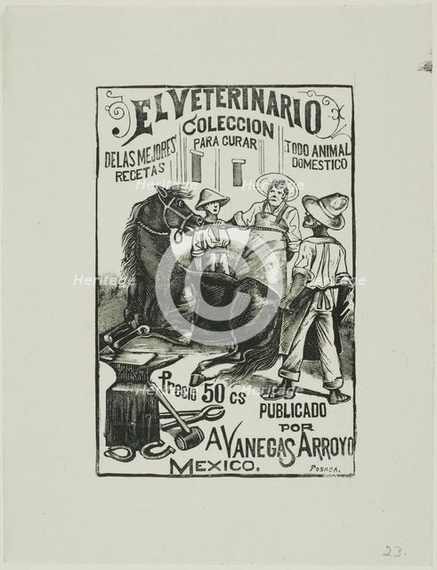 The Veterinarian, n.d. Creator: José Guadalupe Posada.