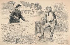 The Vicar 1909. Artist: Charles Edmund Brock