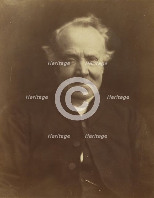 The Vicar of Freshwater, 1864. Creator: Julia Margaret Cameron.