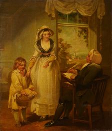 The Vicar of the Parish Receiving His Tithes, before 1793. Creator: Henry Singleton