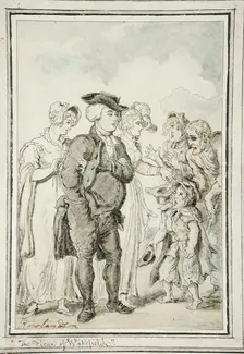 The Vicar of Wakefield, c1817. Creator: Thomas Rowlandson
