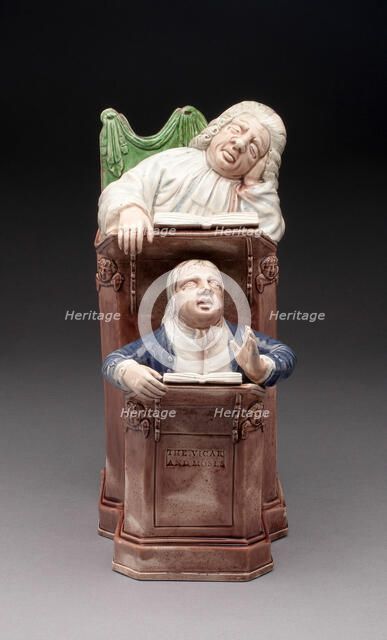 The Vicar and Moses, England, 1780/90. Creator: Ralph Wood the Younger.