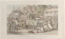The Vicar in company with Strolling Players, from "The Vicar of Wakefield", May 1, ..., May 1, 1817. Creator: Thomas Rowlandson
