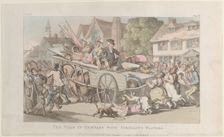 The Vicar in company with Strolling Players, from "The Vicar of Wakefield", May 1, ..., May 1, 1817. Creator: Thomas Rowlandson