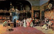 The Vicarage 1870, oil by Marià Fortuny