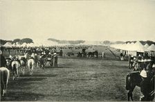 The Viceroy's Camp at the Imperial Assemblage January 1877, (1901). Creator: Bourne & Shepherd