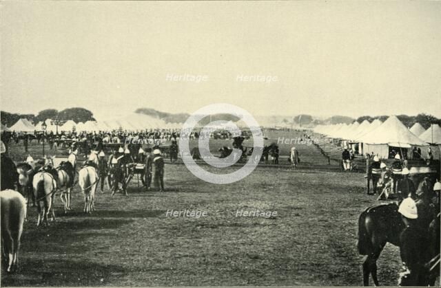 'The Viceroy's Camp at the Imperial Assemblage', January 1877, (1901). Creator: Bourne & Shepherd.
