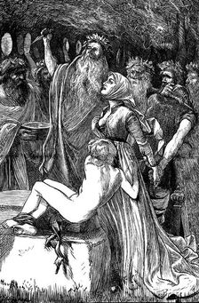 The Victim, 1868. Artist: Arthur Boyd Houghton