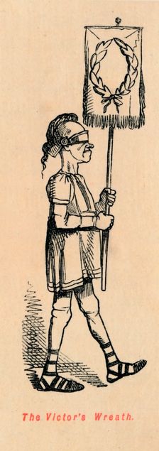 The Victor's Wreath 1852. Artist: John Leech