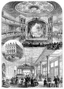 The Victoria Coffee Palace and Music Hall, Waterloo-Road, Lambeth, 1890. Creator: Unknown