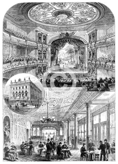 The Victoria Coffee Palace and Music Hall, Waterloo-Road, Lambeth, 1890. Creator: Unknown.