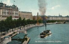 The Victoria Embankment, London 1907, (c1900-1930)