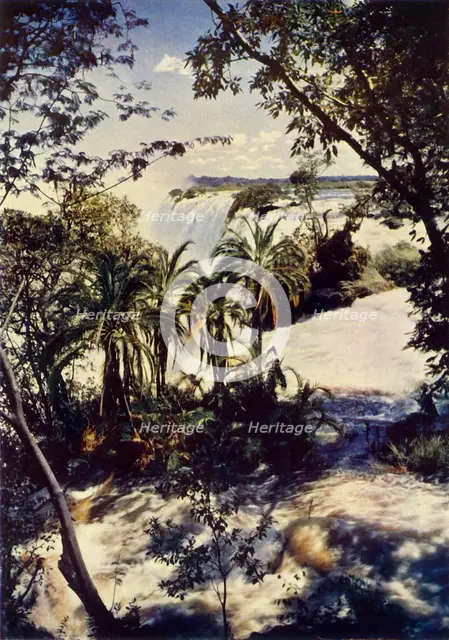 'The Victoria Falls in Southern Rhodesia', c1948. Creator: Unknown.