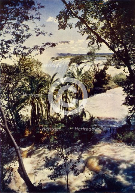 'The Victoria Falls in Southern Rhodesia', c1948. Creator: Unknown.