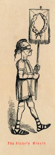 The Victor's Wreath 1852. Artist: John Leech