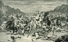 The Victory of Kandahar (Cavalry Pursuit to the Arghandab River) (1901). Creator: Unknown