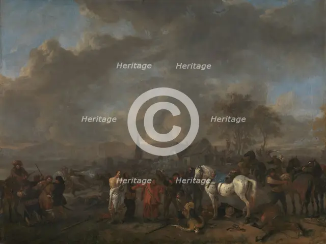 The Victory of the Peasants, c.1665. Creator: Philip Wouverman.