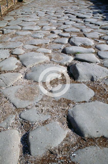 The Via Sacra, Rome. Artist: Unknown