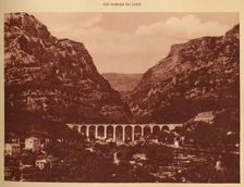 The Viaduct and the access to the Gorges 1930. Creator: Unknown
