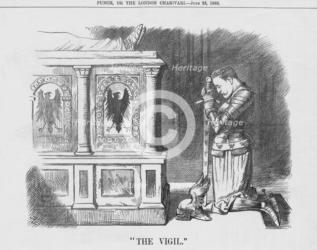 "The Vigil", 1888. Creator: Joseph Swain.