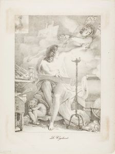 The Vigilant One, 1816. Creator: Pierre Guérin