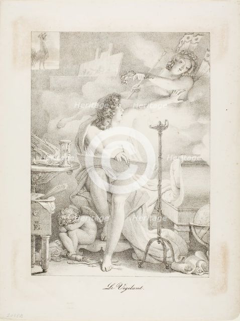 The Vigilant One, 1816. Creator: Pierre Guérin.