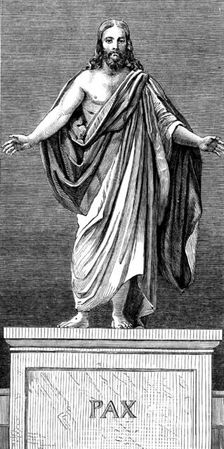 The Vienna Exhibition: tapestries for wall decoration, 1873. Creator: Unknown