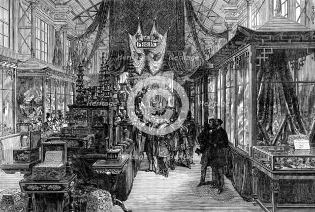 The Vienna Exhibition: the Chinese and Persian Courts, 1873. Creator: Unknown.
