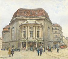 The Vienna Stadttheater, 1924. Creator: Graner, Ernst (1865-1943)