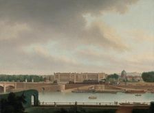 The View from the Batavian Embassy in Paris, 1801. Creator: Josephus Augustus Knip