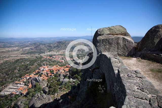 The view from Monsanto Castle, Monsanto, Portugal, 2009. Creator: Samuel Magal.