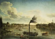 The View of Islands in St Petersburg, after 1815. Creator: Timofey Vasilyev